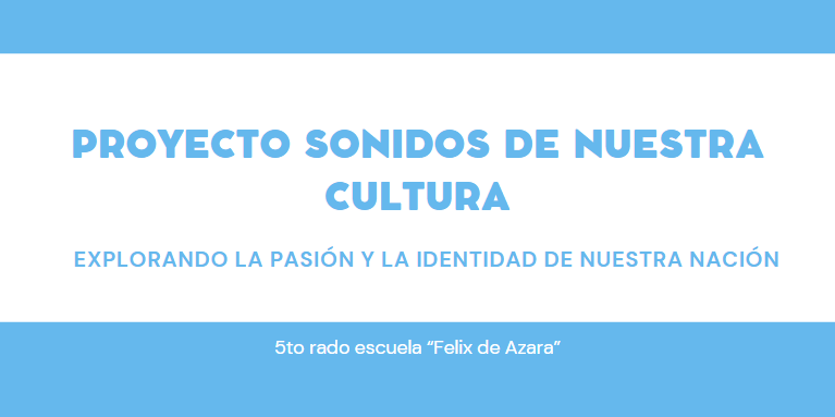 Sonidos de nuestra cultura