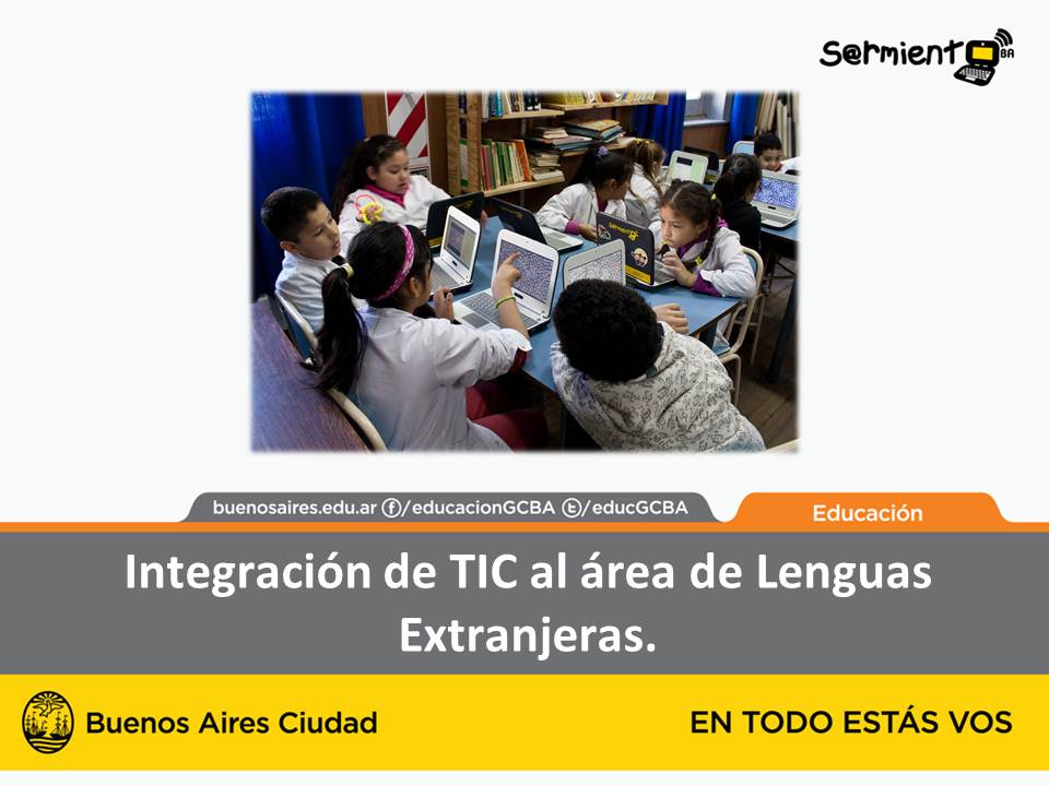 Integración de TIC al área de Lenguas Extranjeras