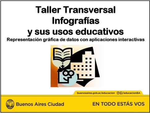 Taller transversal Infografías y sus usos educativos